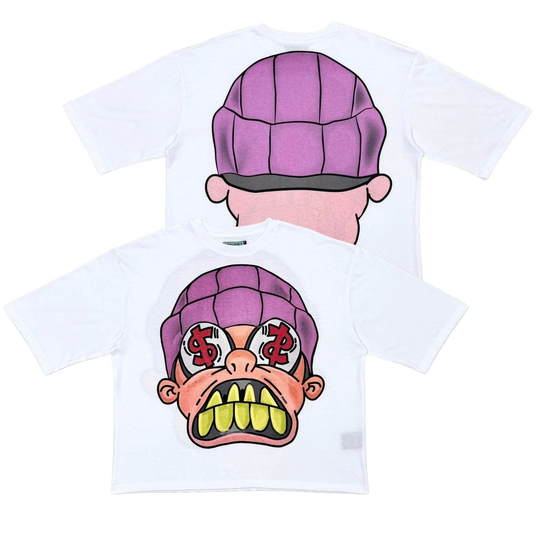 Genuine Dollar Signs T Shirt (White) GN6265-WHT - Image 4