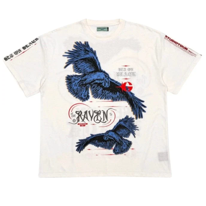 Genuine Raven T Shirt (Natural) GN6199-NAT - Image 4