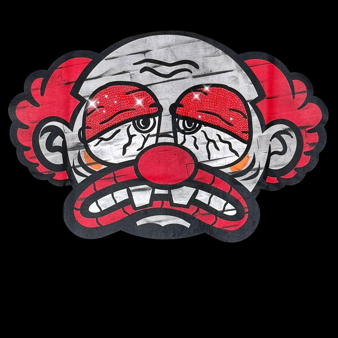Genuine Sad Clown T Shirt (Black) GN6263-BLK - Image 3