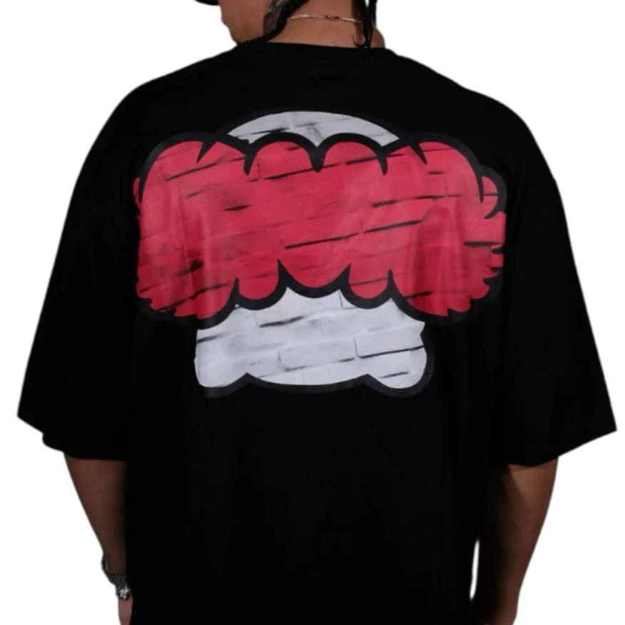 Genuine Sad Clown T Shirt (Black) GN6263-BLK - Image 6