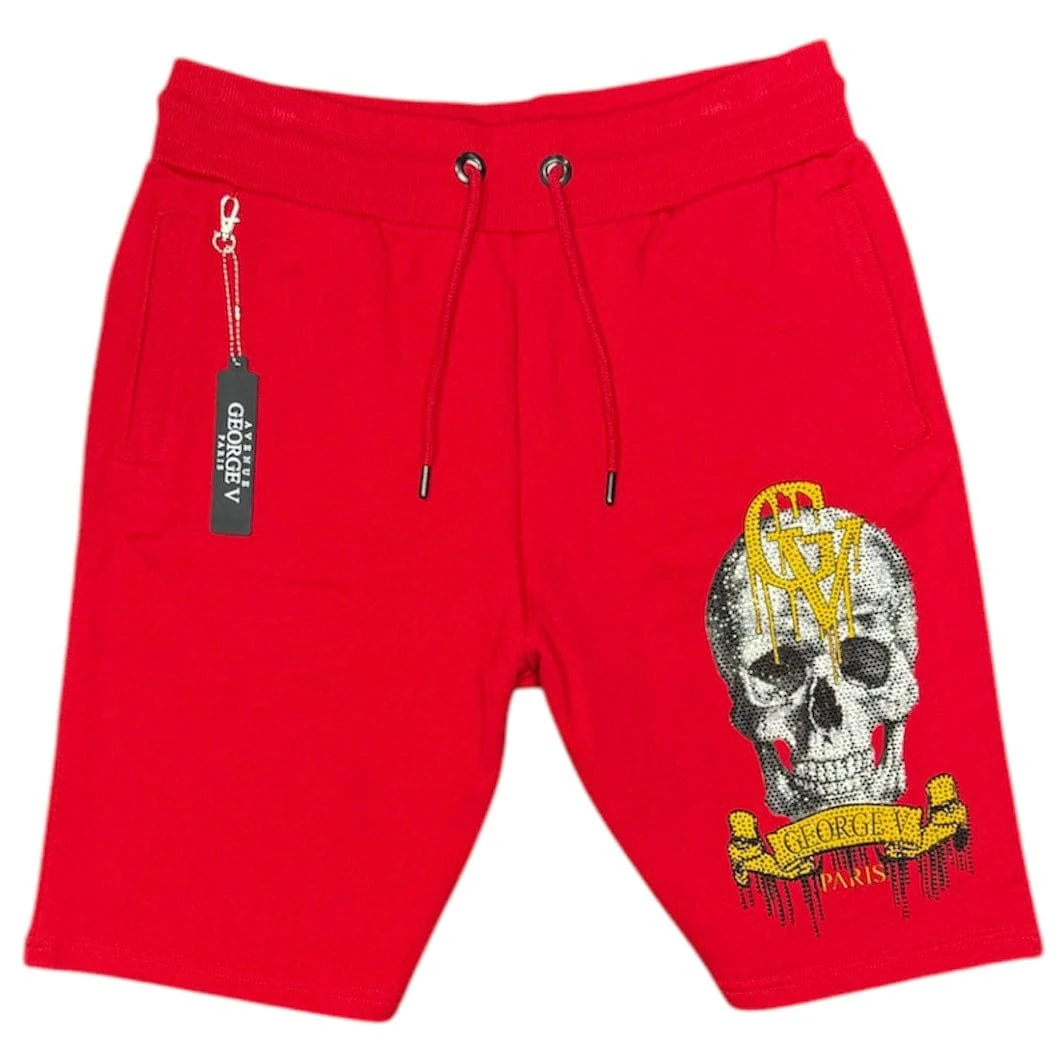 George V Logo Skull Short (Red) GV-2224