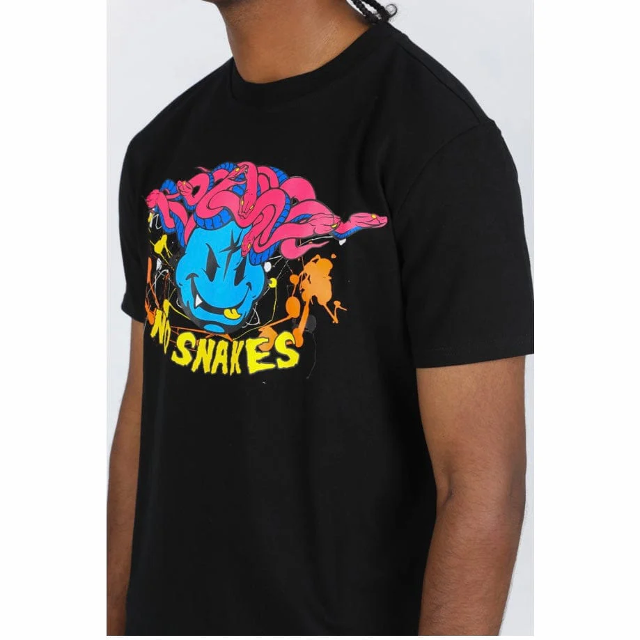 Gftd No Snakes T Shirt (Black) - Image 3