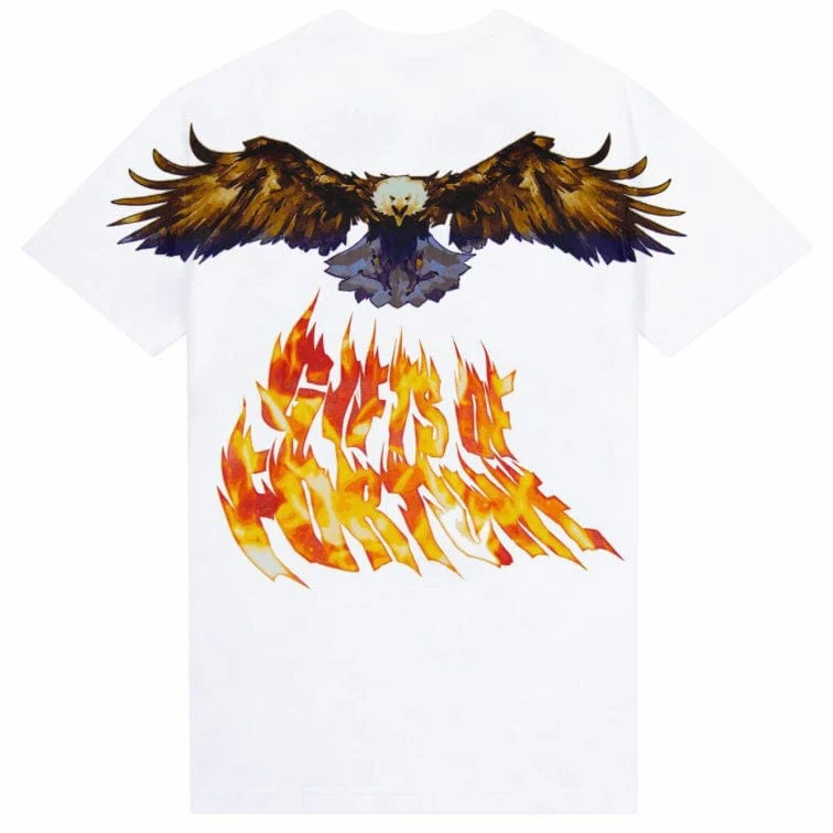 Gift Of Fortune Bad To The Bone T Shirt (White) - Image 2