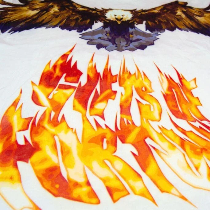 Gift Of Fortune Bad To The Bone T Shirt (White) - Image 4