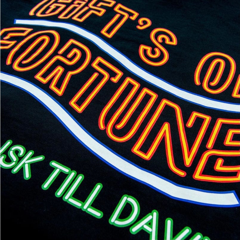 Gift Of Fortune Neon Girl Hoodie (Black) - Image 3