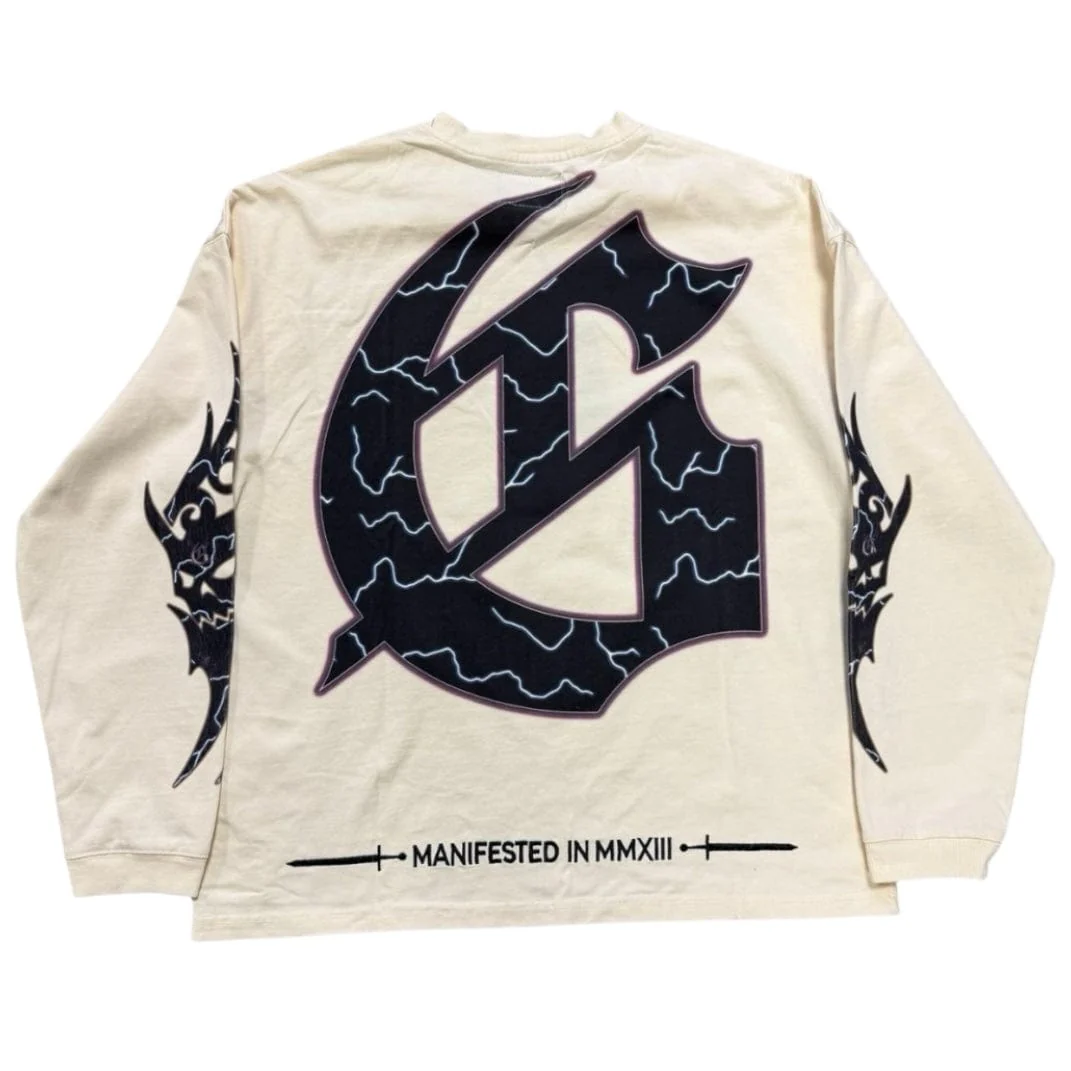 Godspeed B.M.X LS T Shirt (Bone) - Image 2