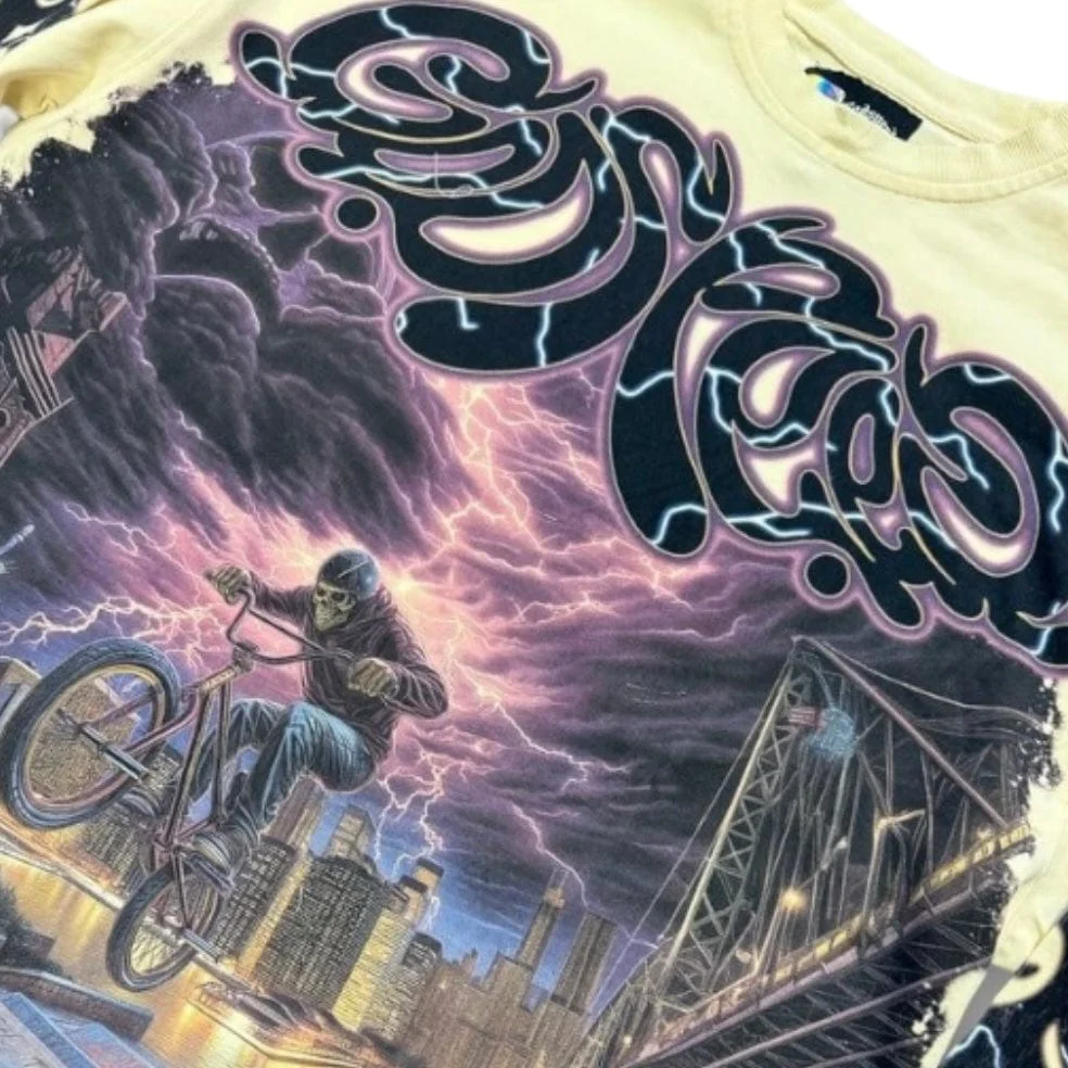 Godspeed B.M.X LS T Shirt (Bone) - Image 3