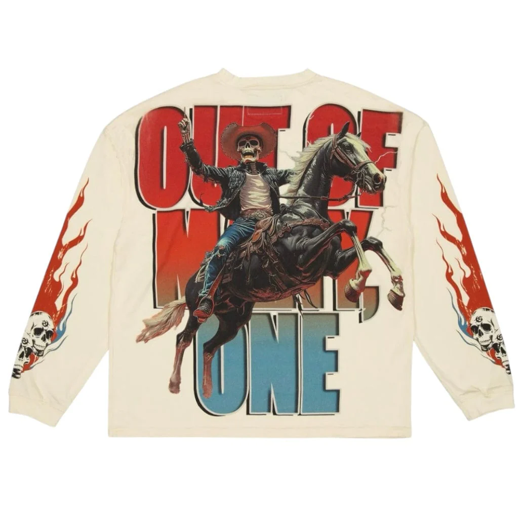 Godspeed Best Western T Shirt (Bone) - Image 2