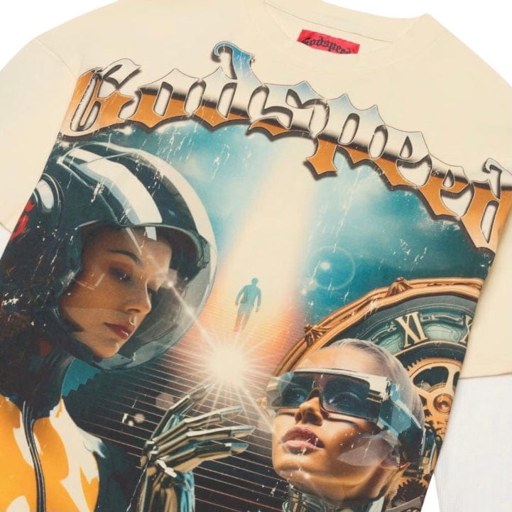 Godspeed Chosen One Layered T-Shirt (Bone) - Image 3