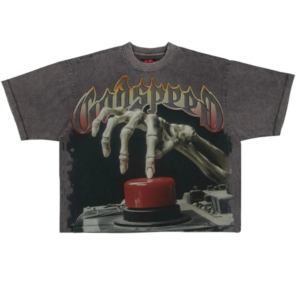 Godspeed Detonator Tee (Grey Wash)
