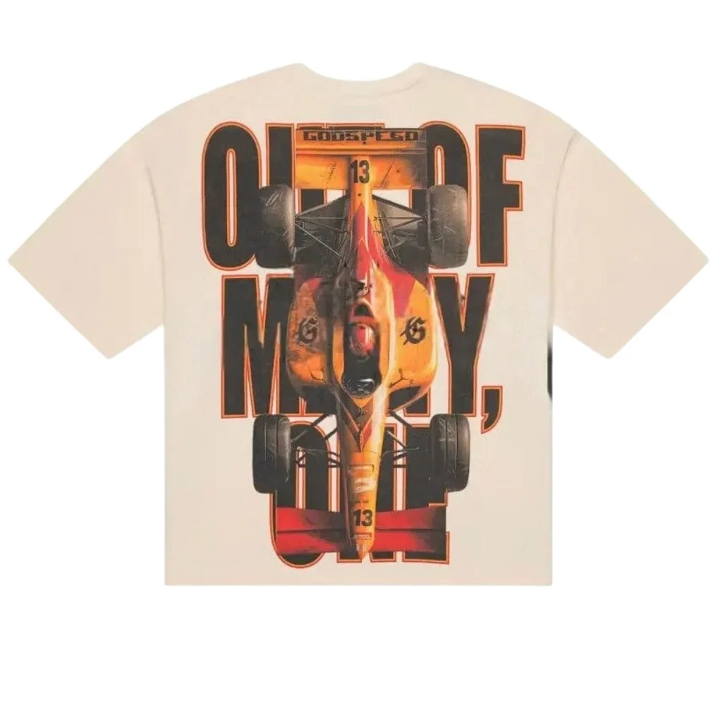 Godspeed F1 Finishline Tee (Bone) - Image 2