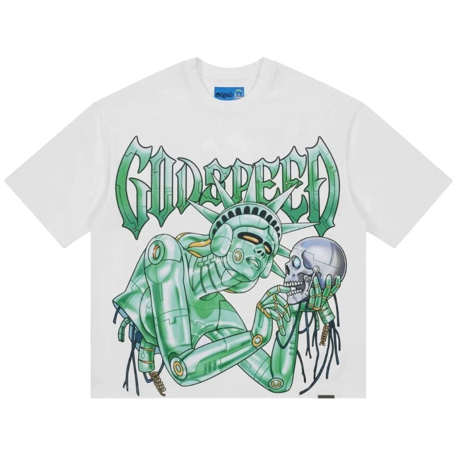 Godspeed Freedoms Protocol Ng Tee (White)