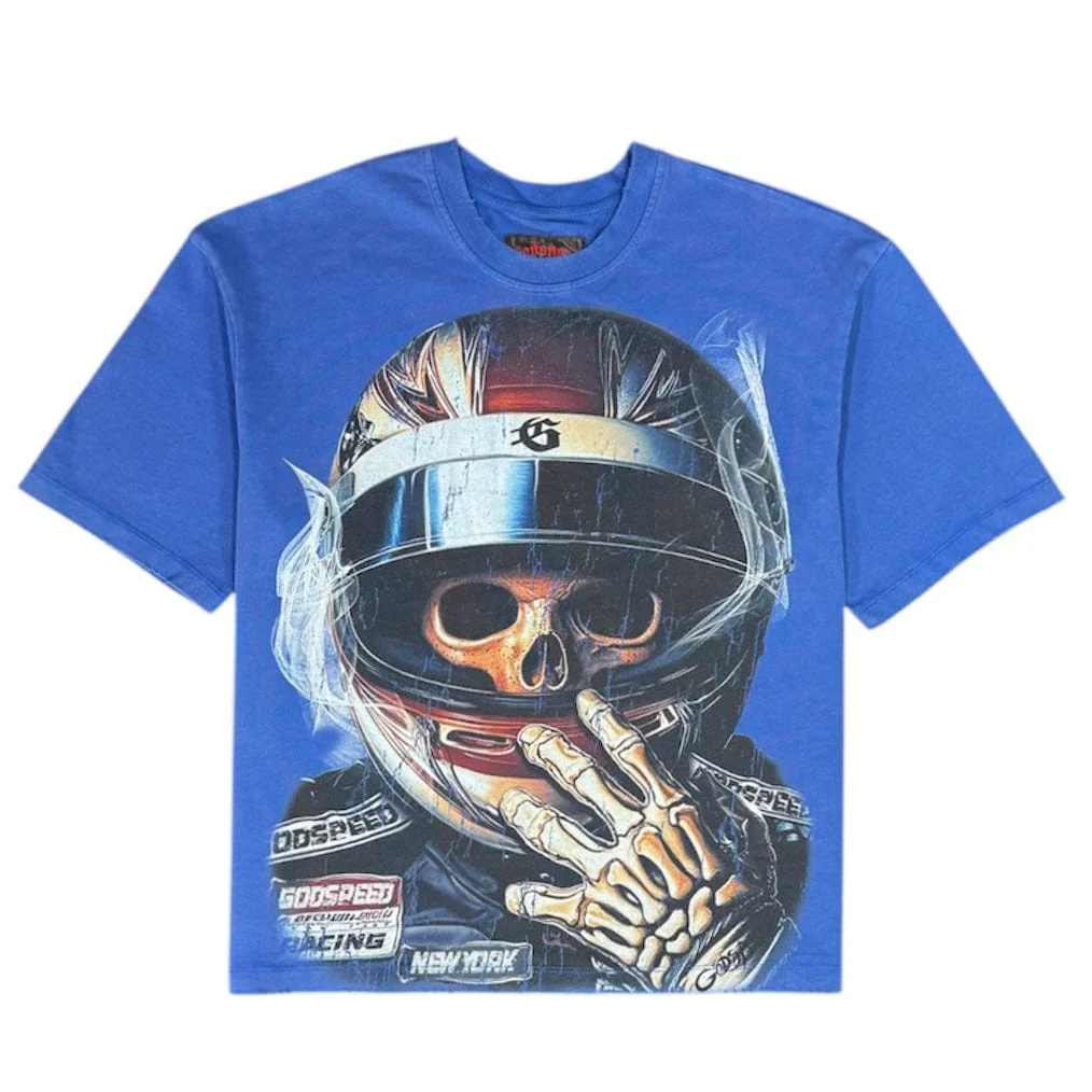 Godspeed Glory Cup Tee (Blue)