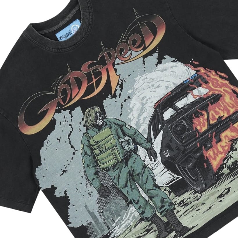 Godspeed Khaos Ng Tee (Black) - Image 3