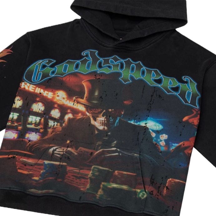Godspeed L.A.G Hoodie (Black Wash) - Image 3