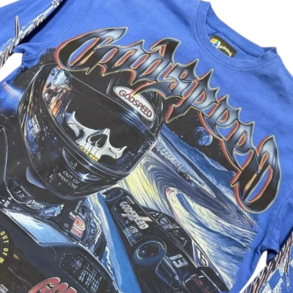 Godspeed Le Dernier LS T Shirt (Royal) - Image 3
