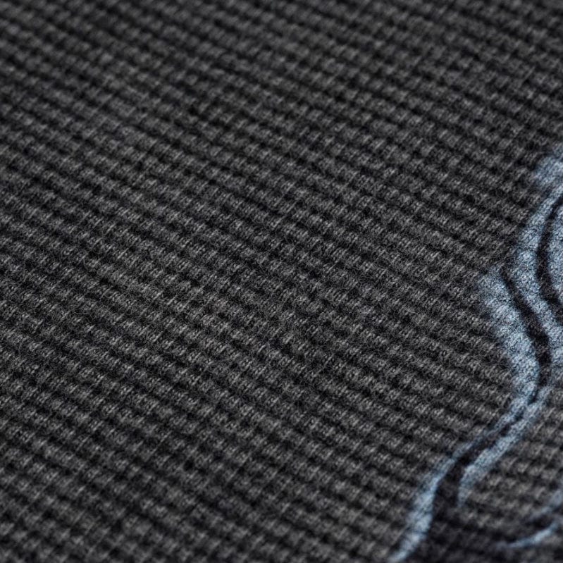 Godspeed Long Lonely Road Thermal LS T-Shirt (Grey Wash) - Image 4