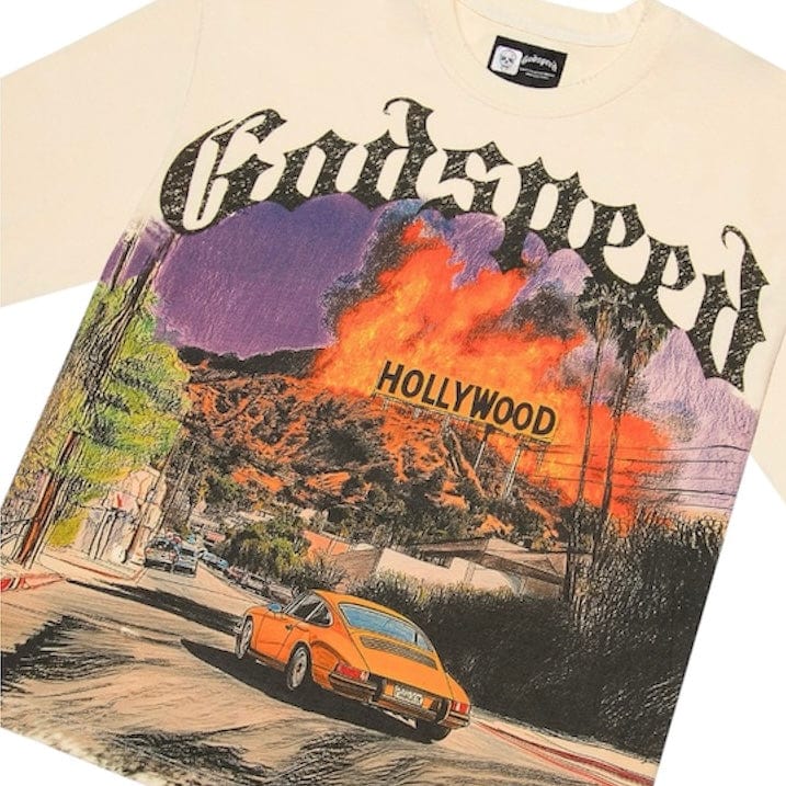 Godspeed Los Scandalous Tee (Bone) - Image 3