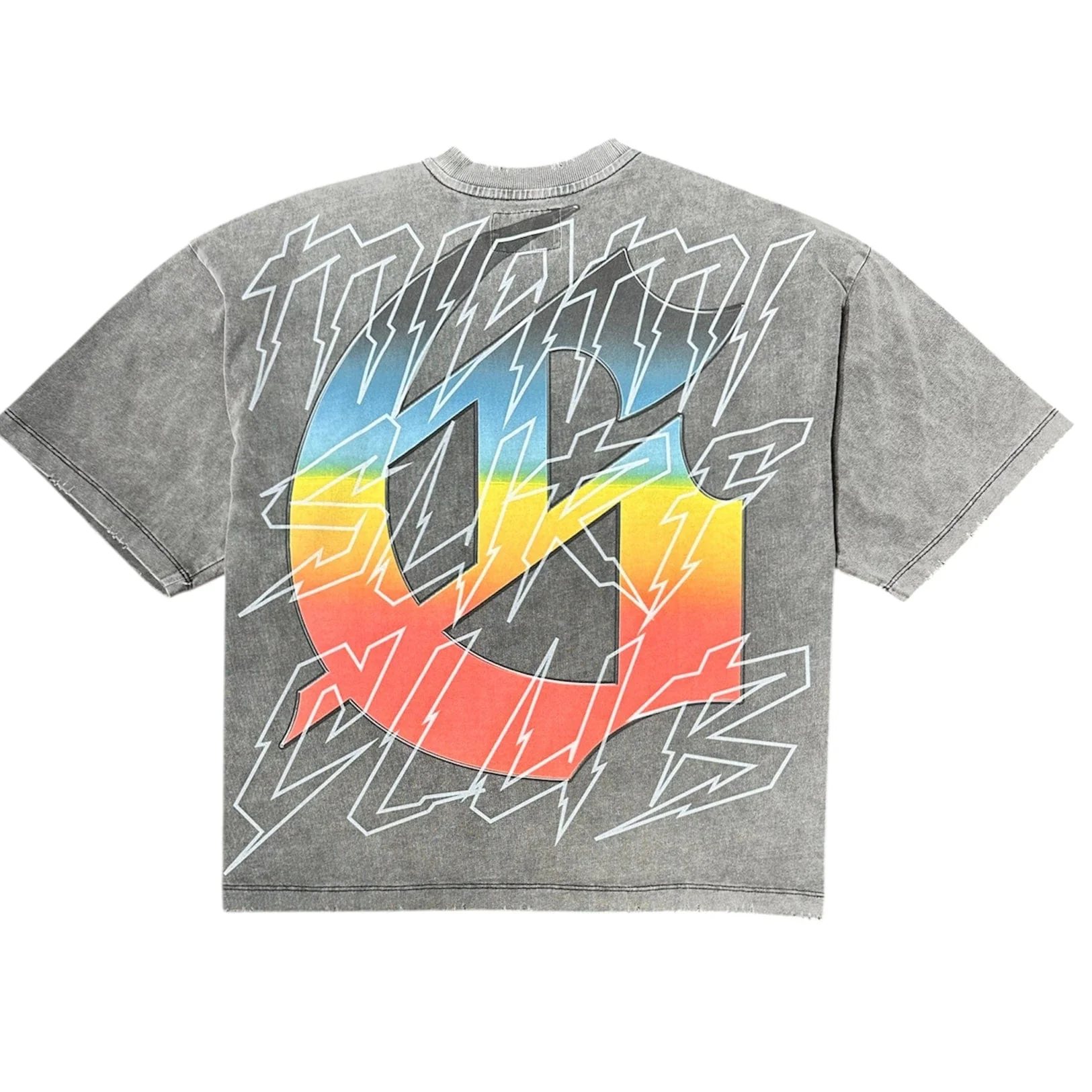 Godspeed Miami Surf Club Tee (Grey Wash) - Image 2