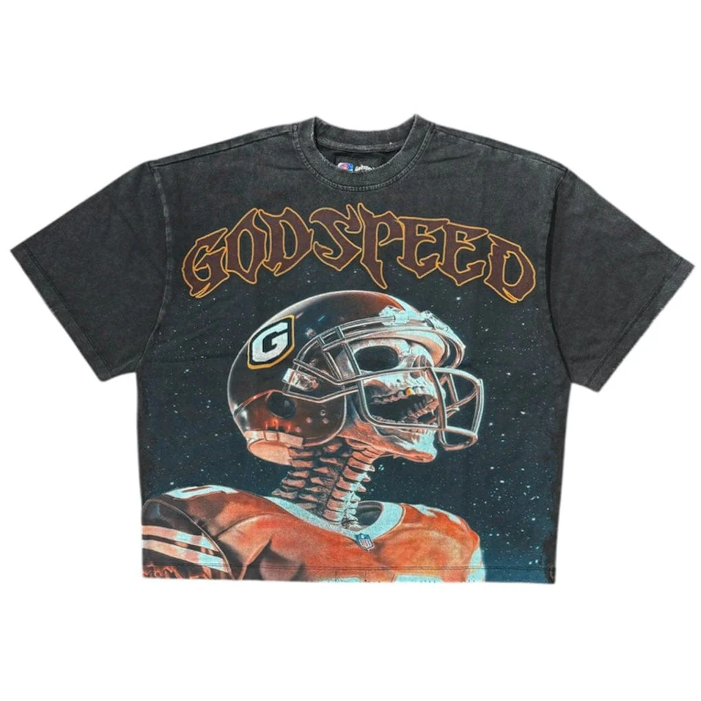 Godspeed Morale Tee (Black Wash)
