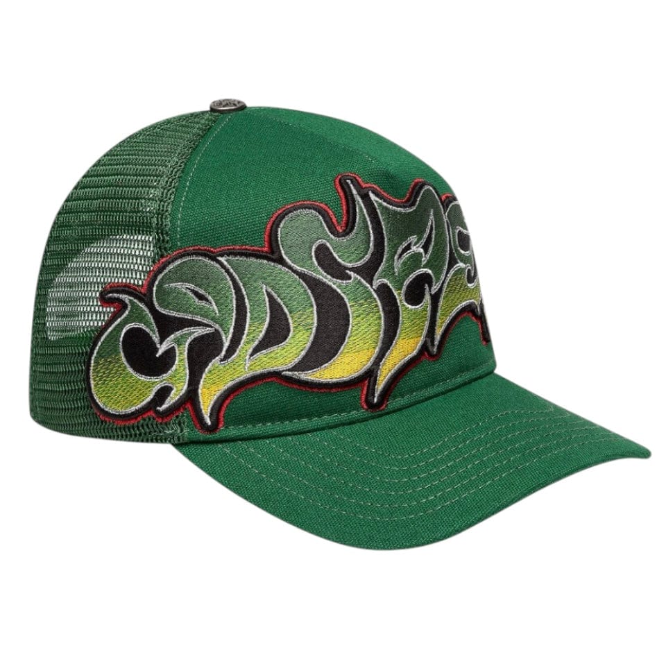 Godspeed Neo Trucker Hat (Green/Yellow/Red) - Image 2