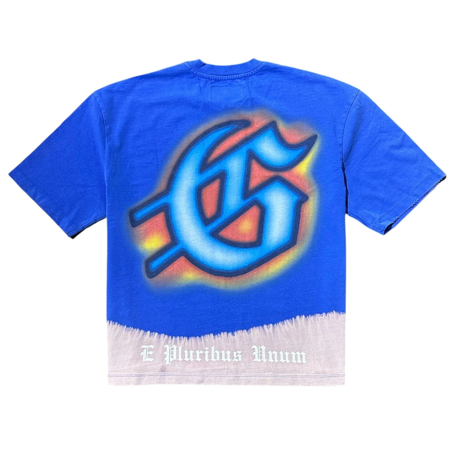 Godspeed Off The Leash Tee (Royal Acid Wash) - Image 2