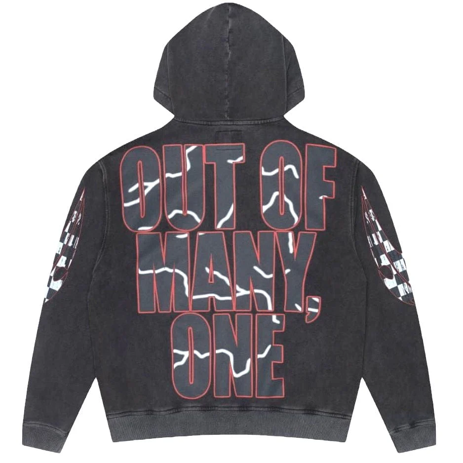 Godspeed Racer Goldie Hoodie (Grey Wash) - Image 2