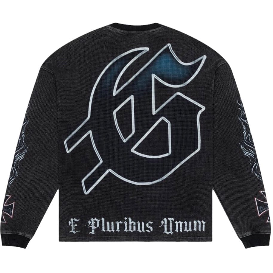 Godspeed Rocker Thermal LS T-Shirt (Black Wash) - Image 2