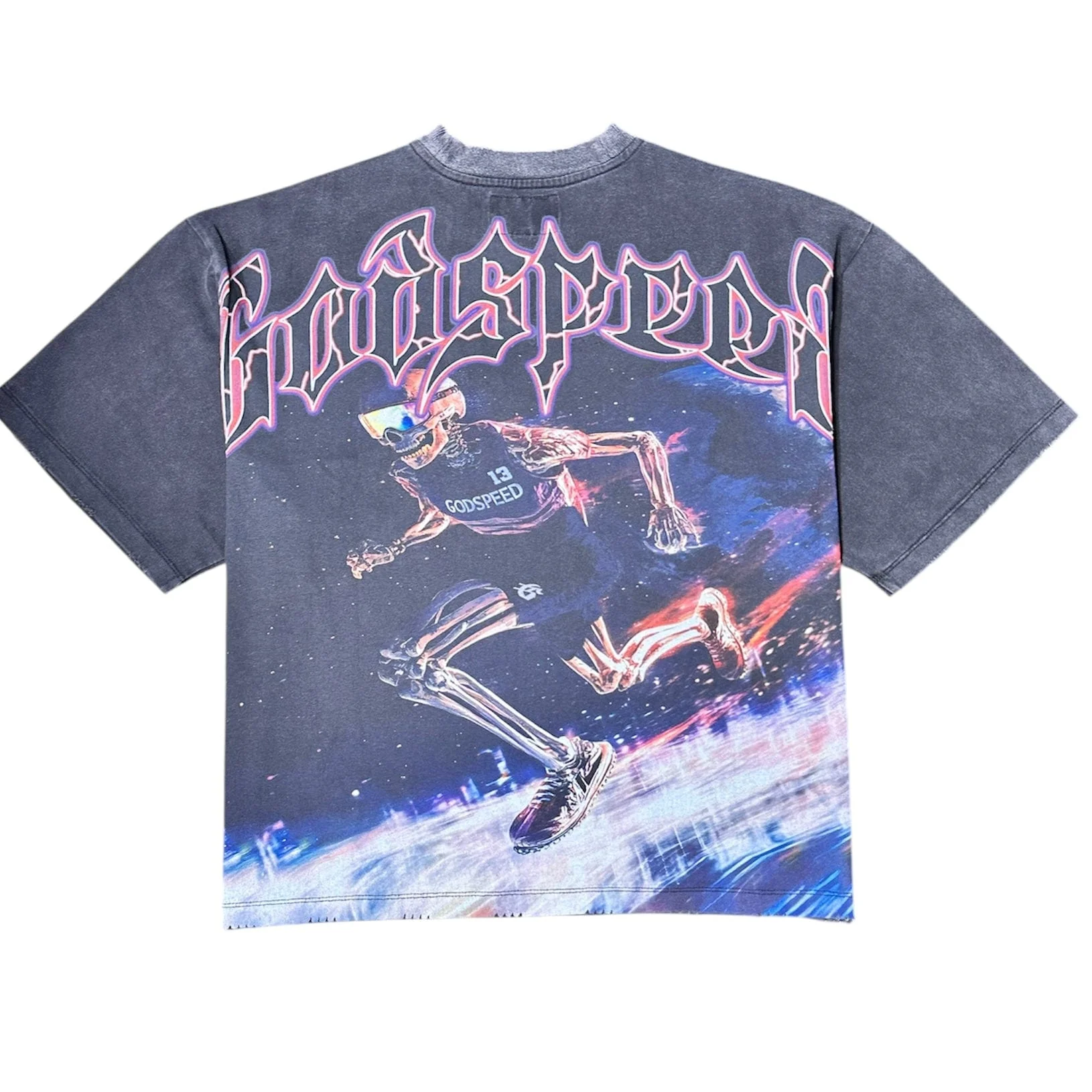 Godspeed Run Club Tee (Black) - Image 2