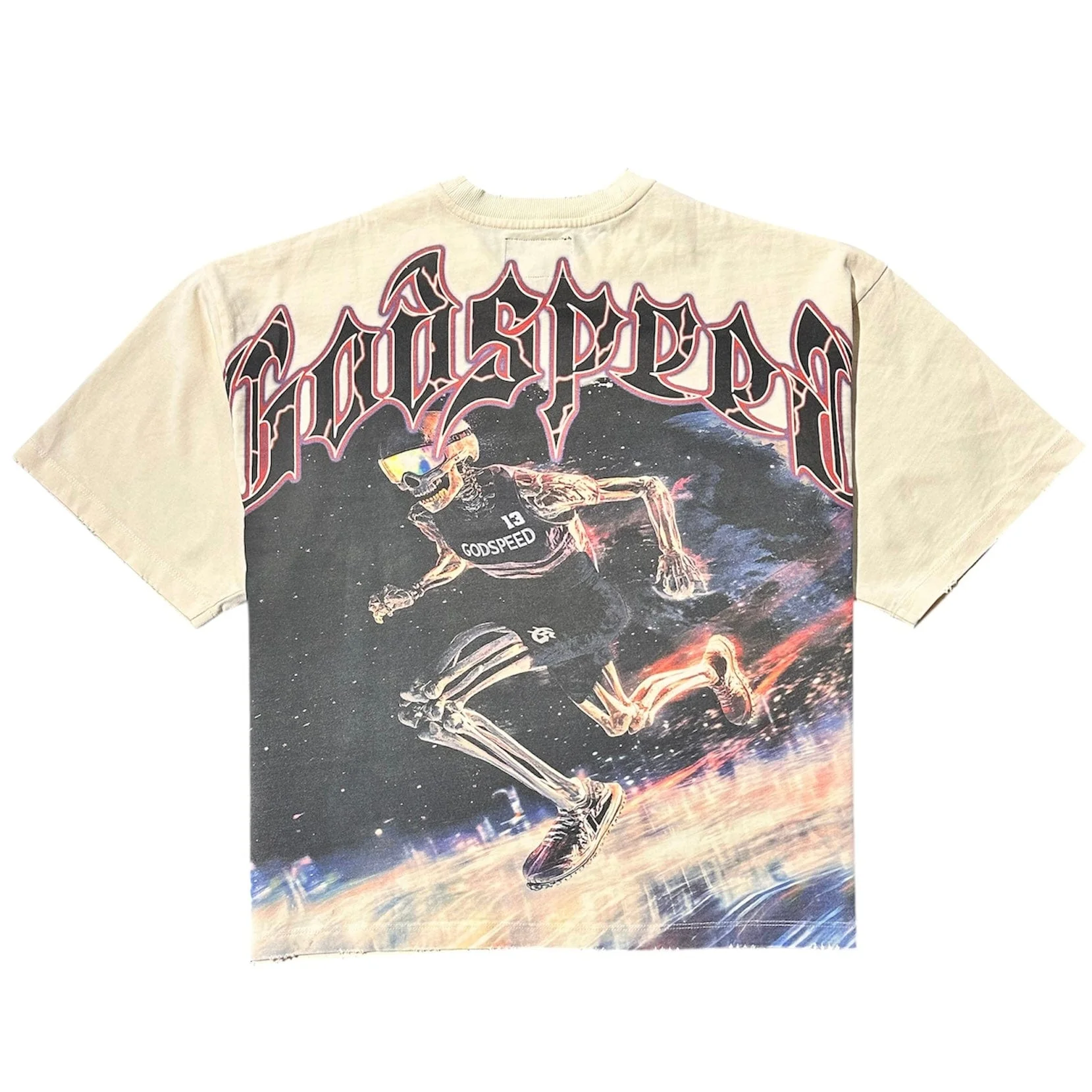 Godspeed Run Club Tee (Bone) - Image 2