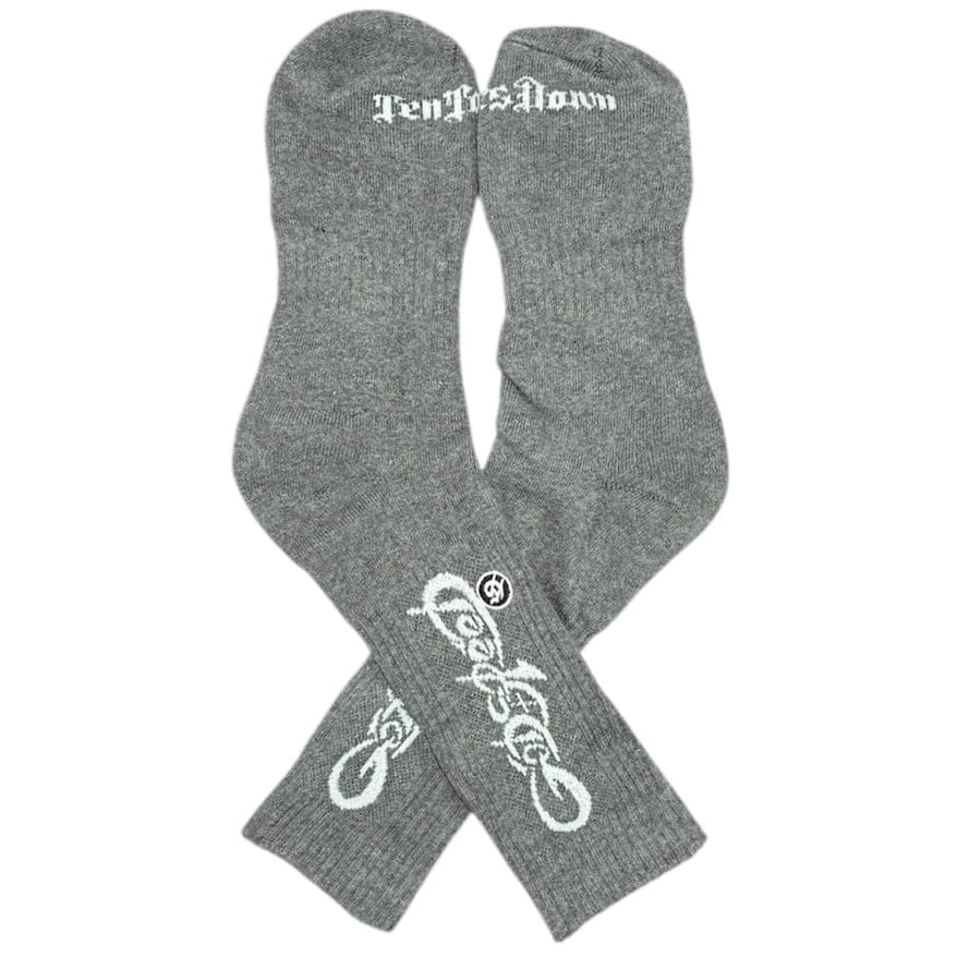 Godspeed Socks (Grey/White) - Image 2