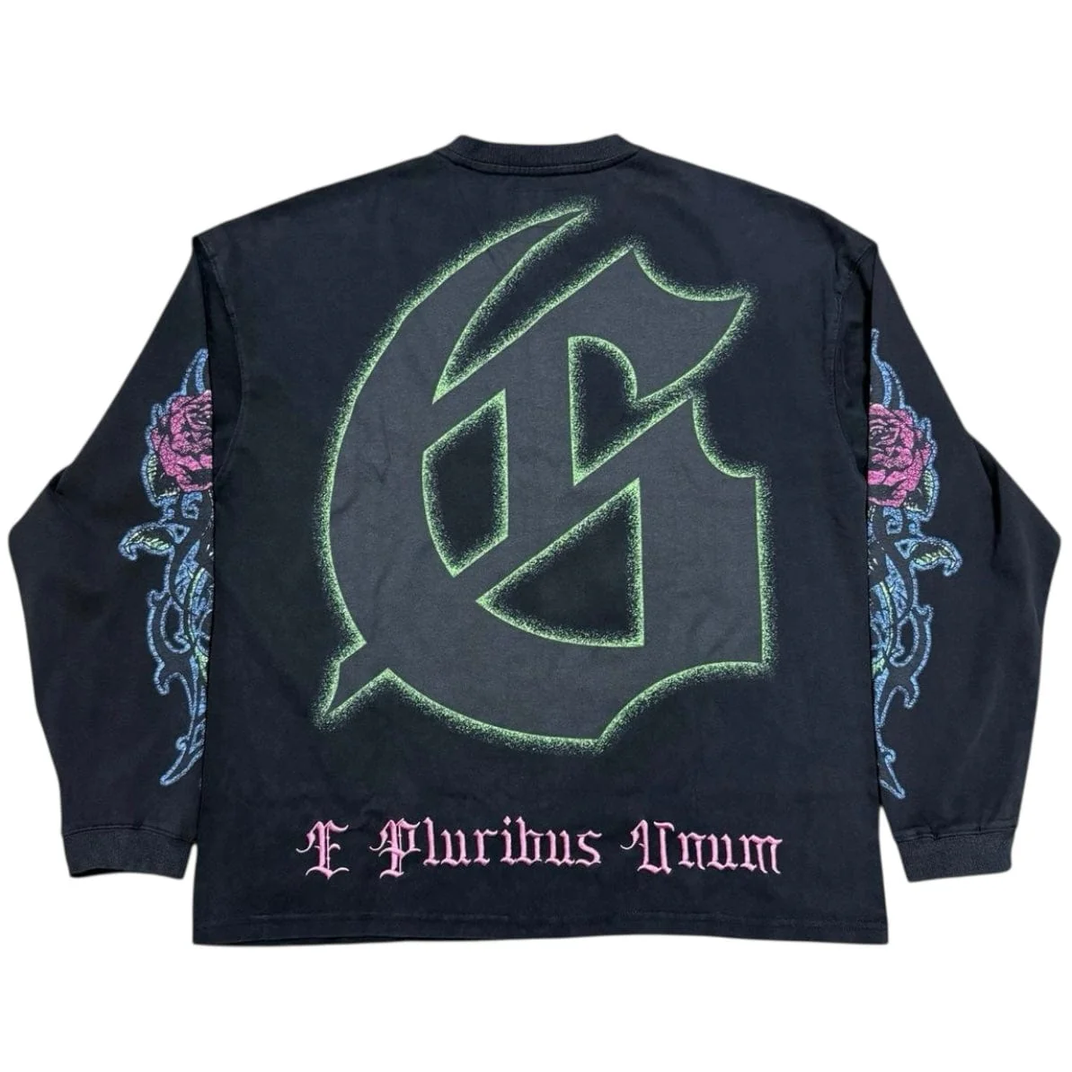 Godspeed Vandal LS T Shirt (Black Wash) - Image 2