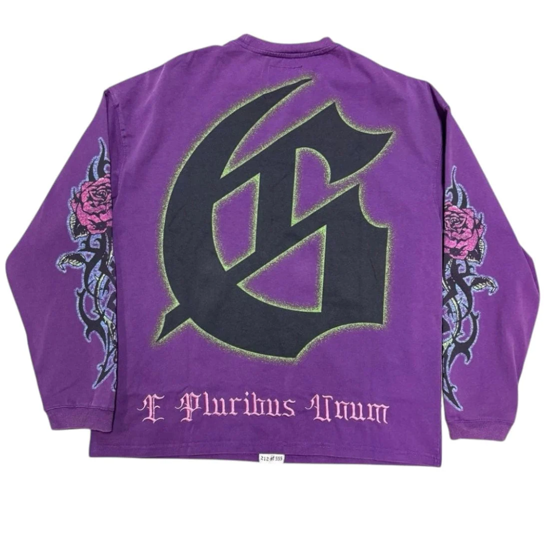 Godspeed Vandal LS T Shirt (Grape) - Image 2