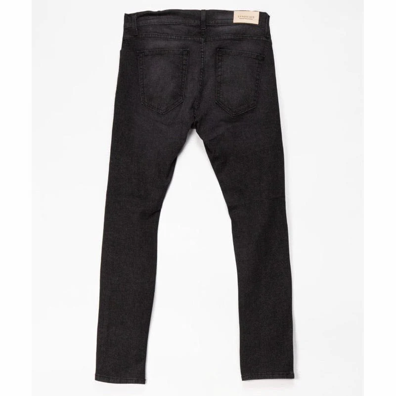 Golden Denim Syndicate Tailored 1925 Jeans (Charcoal) ST-10119 - Image 2