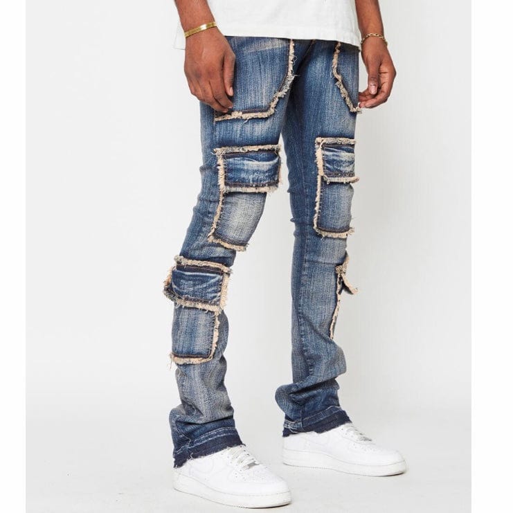 Golden Denim The Patchwork Denim (Greco) GDSPQS123-06 - Image 2