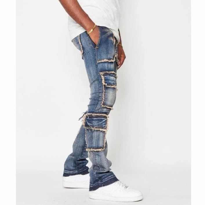Golden Denim The Patchwork Denim (Greco) GDSPQS123-06 - Image 3