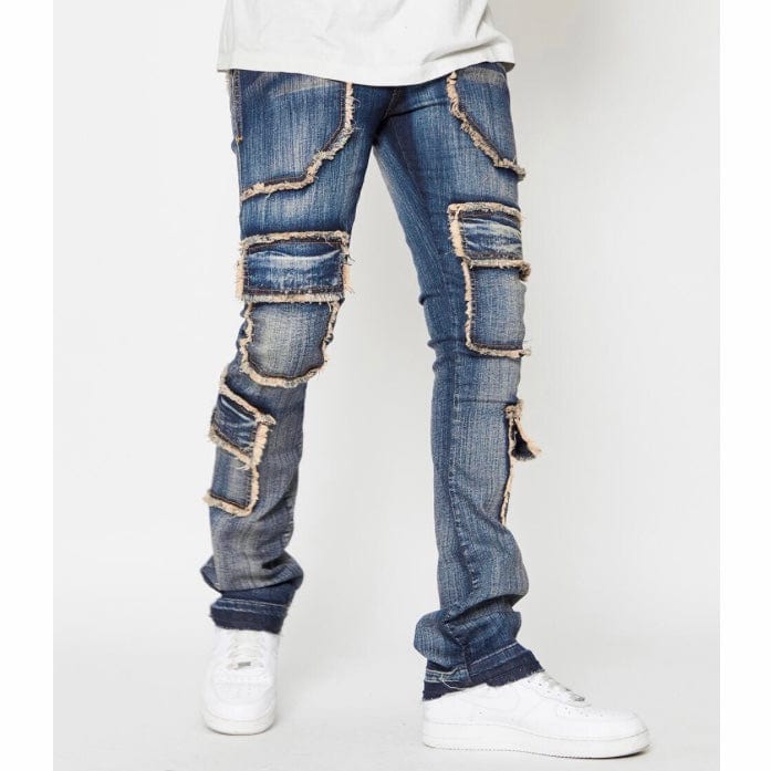 Golden Denim The Patchwork Denim (Greco) GDSPQS123-06 - Image 4