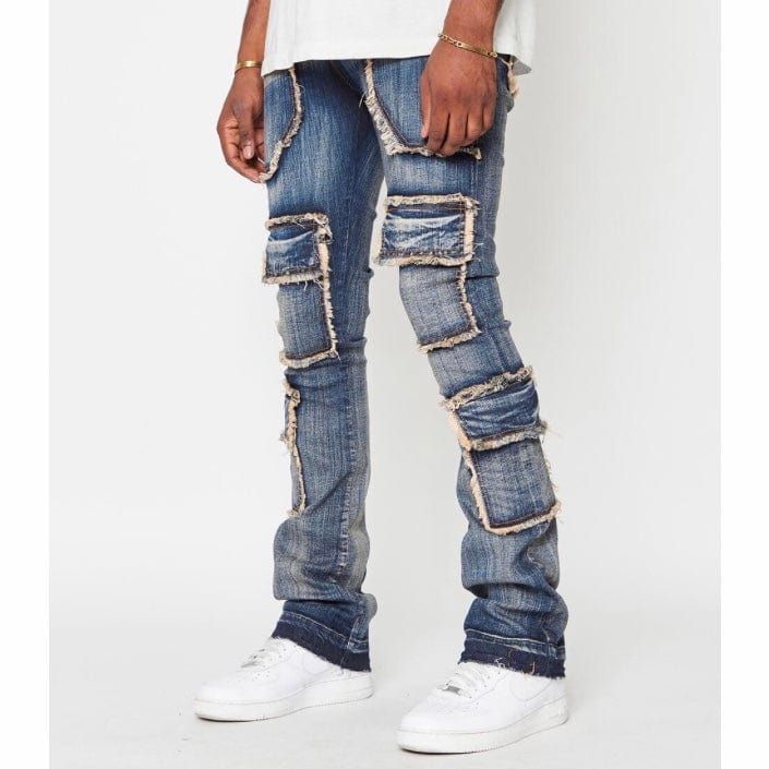 Golden Denim The Patchwork Denim (Greco) GDSPQS123-06 - Image 5