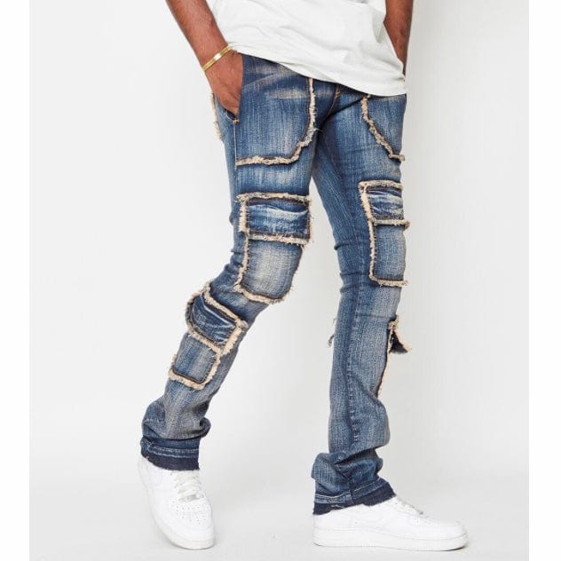 Golden Denim The Patchwork Denim (Greco) GDSPQS123-06 - Image 6