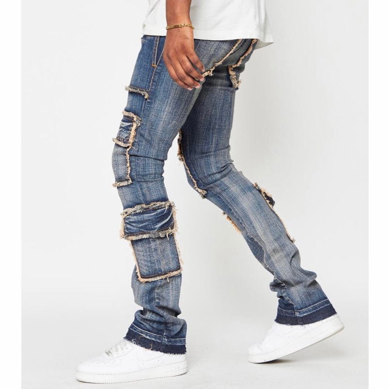 Golden Denim The Patchwork Denim (Greco) GDSPQS123-06 - Image 7