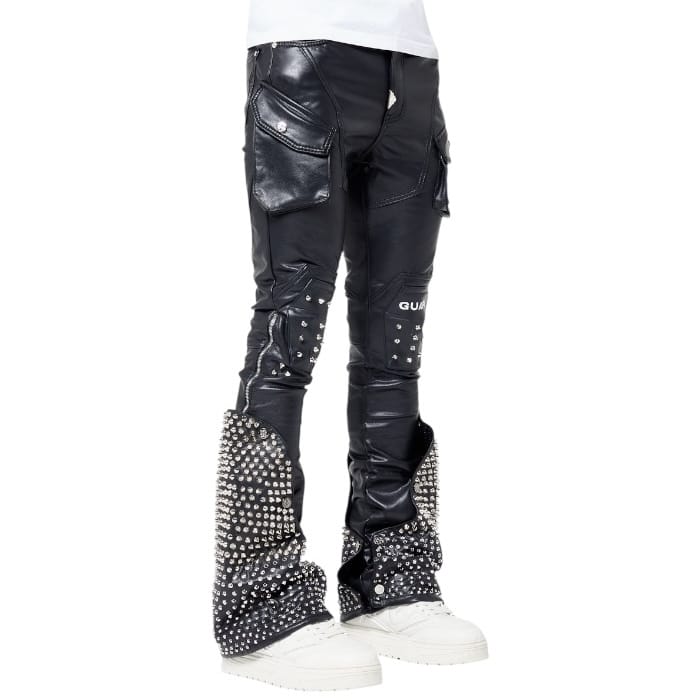 Guapi Coffin Arc Leather Pant V2 (Black) - Image 2
