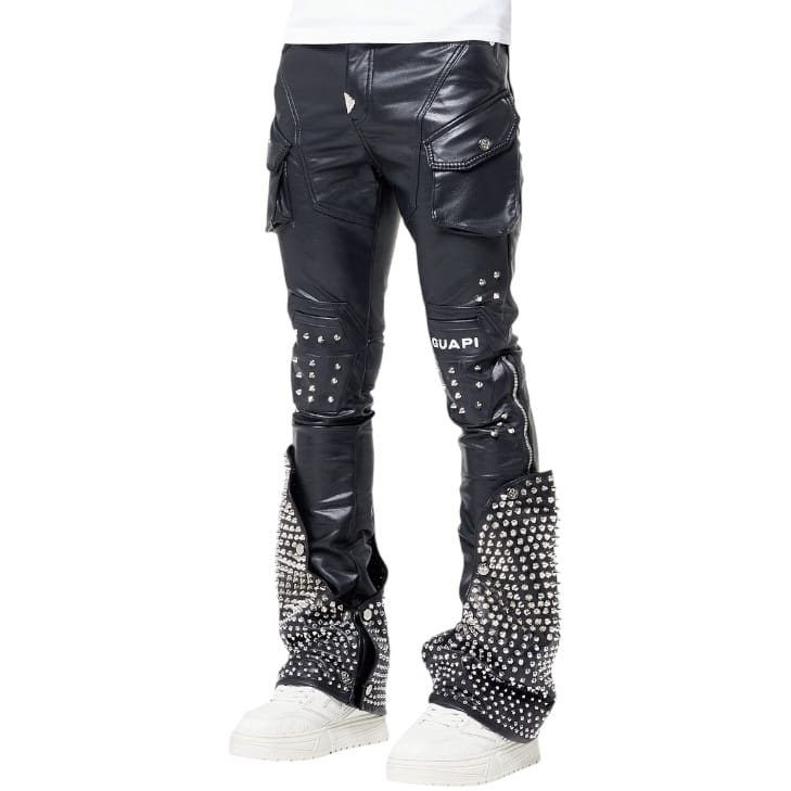 Guapi Coffin Arc Leather Pant V2 (Black) - Image 3