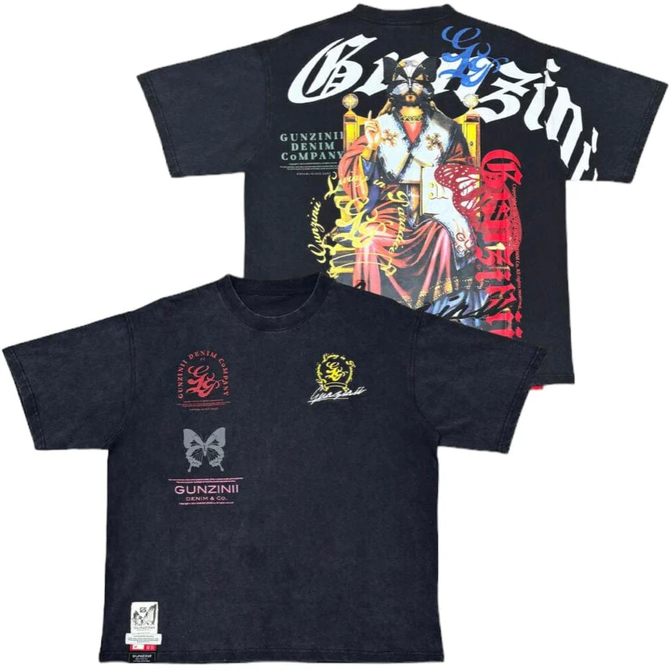 Gunzinii Zinii Kingpin Tee (Black) GZ427 - Image 5
