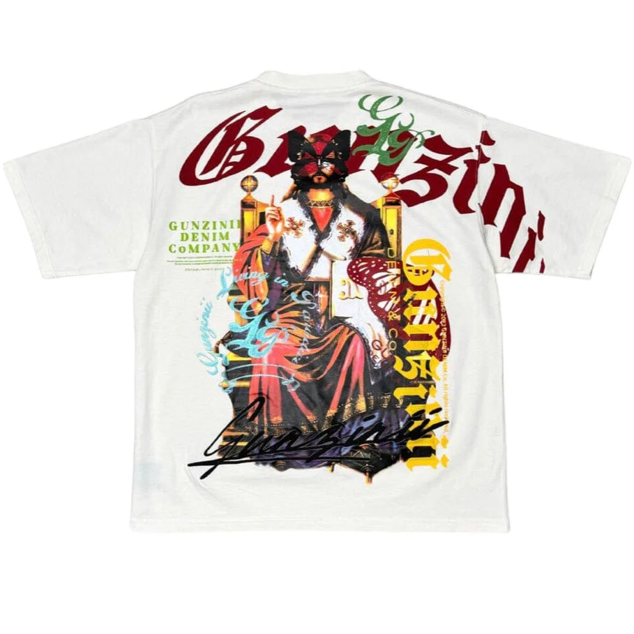 Gunzinii Zinii Kingpin Tee (Off White) GZ427 - Image 2