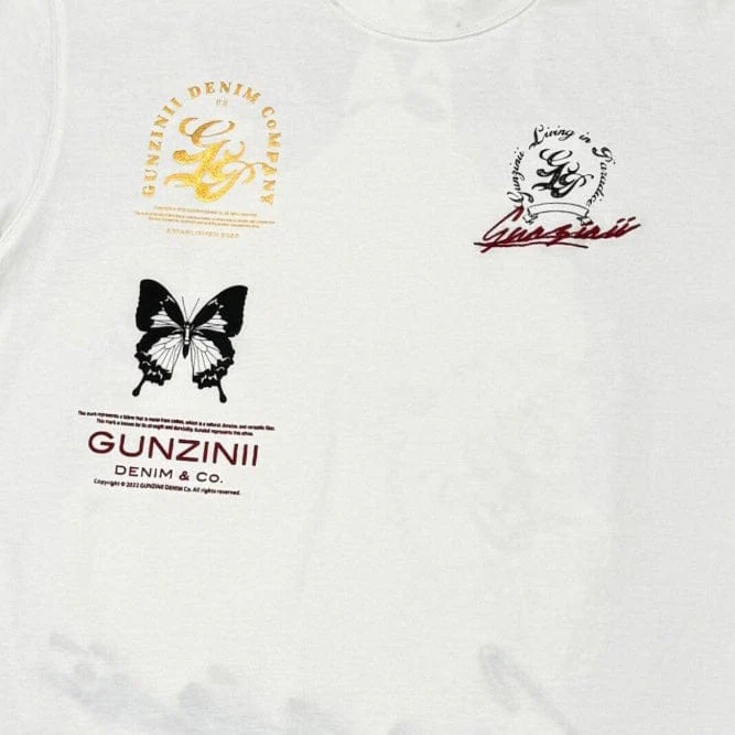 Gunzinii Zinii Kingpin Tee (Off White) GZ427 - Image 3