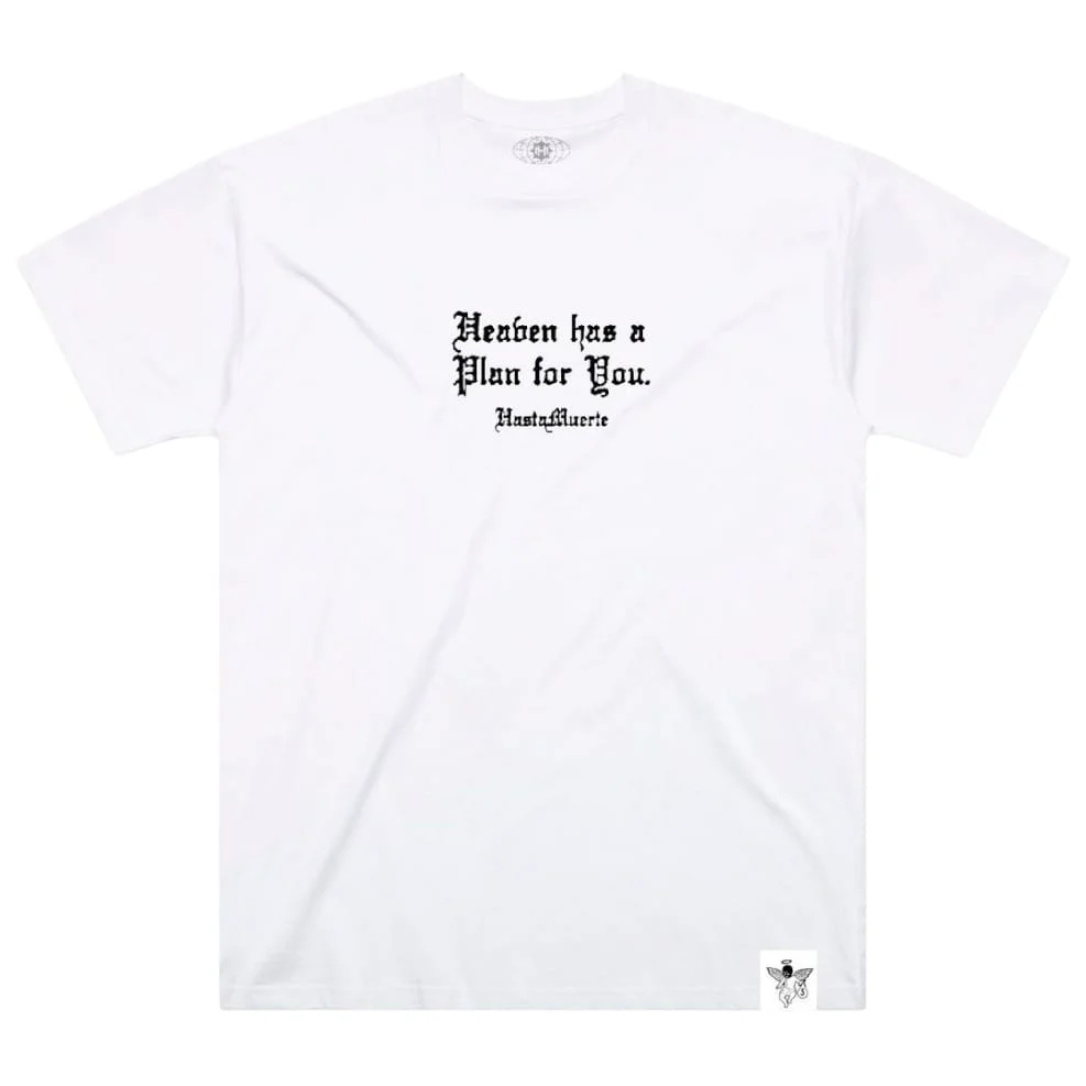 Hasta Muerte Jesus Pendant Tee (White)