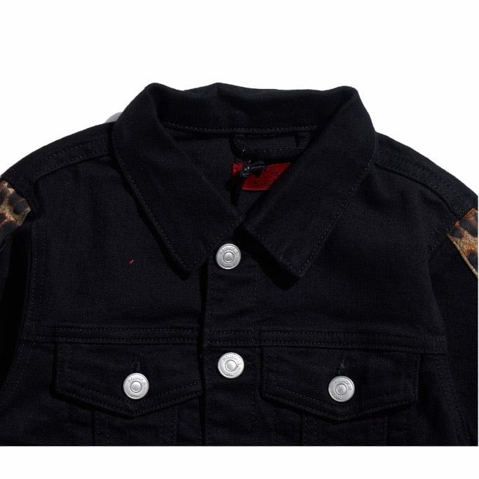 Haus Of Jr Marcos Denim Jacket (Black Cheetah) - HOJFA20-202 - Image 2