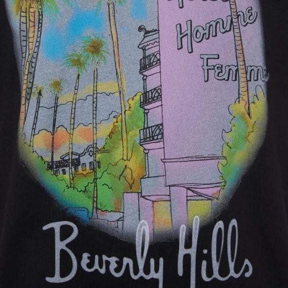 Homme Femme Beverly Hills Tee (Black) HFSS202266 - Image 3