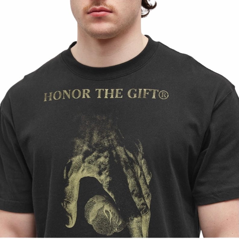 Honor The Gift Field Hand T Shirt (Black) - Image 4
