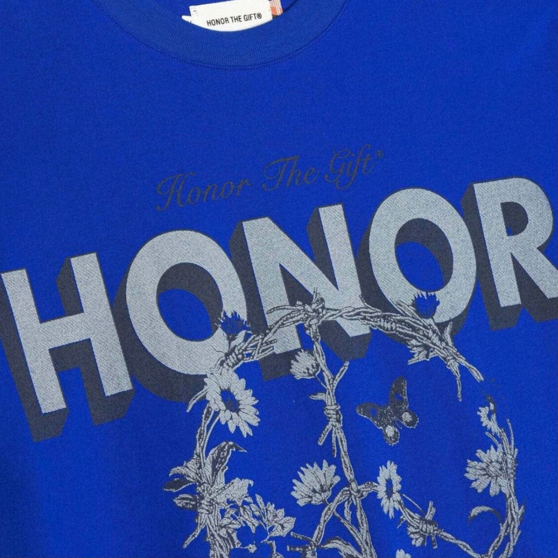 Honor The Gift Honor Peace Short Sleeve T Shirt (Long Beach Navy) HTG220293 - Image 2